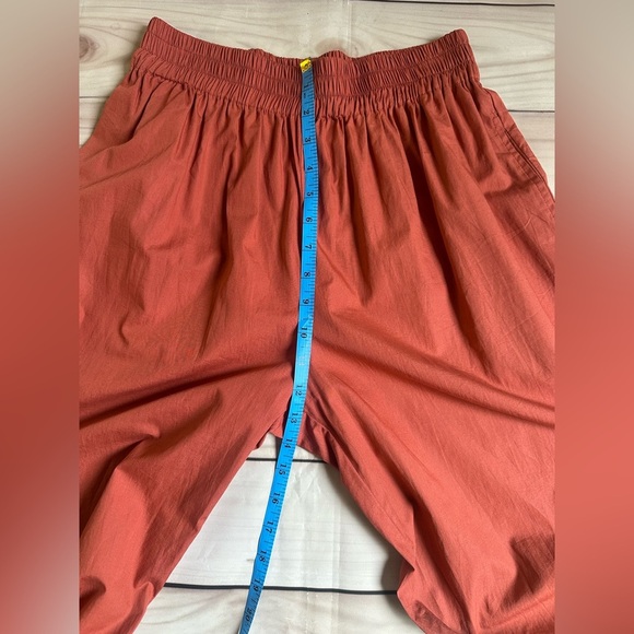 S/W/F Smocked wide Leg pants woman’s High Rise silhouette Relaxed Cruiser small - Picture 5 of 7